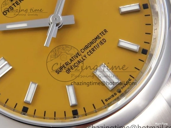 MiroTime 0223 Popular OYSTER PERPETUAL 126000 36MM VSF 1:1 BEST EDITION 904L STEEL YELLOW DIAL VS 1774